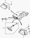Фото Фонарь заднего хода правый General Motors 96108558 General Motors
