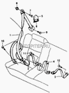 Фото Пряжка ремня безопасности сидения, шт General Motors 96185252 General Motors