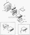 Фото блок управления печки General Motors 96222513 General Motors