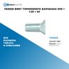 Фото VS0029 Винт тормозного барабана M10 ? 1.25 ? 25 БолтМастер VS0029 БолтМастер