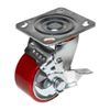 Фото Опора колесная поворотная с тормозом Ф100хS50хH132 (SCPb 42) Sobell 096100 Sobell
