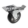 Фото Опора колесная поворотная с тормозом Ф160хS50хH193 (SCDLb 63 HEAVY) Sobell 496160 Sobell