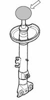 Фото Амортизатор подвескиBMW 3 Series (E36)-F(L) BMW 3 Series Compact (E36)-F(L) Kayaba 333910 Kayaba