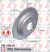 Фото Диск тормозной задн BMW: 5 E39 95-03 Zimmermann 150128520 Zimmermann
