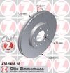 Фото Диск тормозной OPEL/SAAB/FIAT Coat Z Zimmermann 430149820 Zimmermann