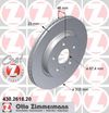Фото Диск тормозной OPEL/SAAB Coat Z Zimmermann 430261820 Zimmermann