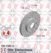 Фото Диск тормозной BS TOYOTA SPORT Z Zimmermann 590258052 Zimmermann