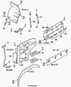 Фото Подножка DAF XF95/105 (нижняя) прав./лев. Daf 0673143 Daf