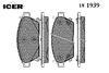 Фото Колодки тормозные Chevrolet Cruze 1.6/1.8 передние 16 ICER Icer 181939 Icer