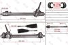 Фото Рулевая рейка без ГУР CITROEN C1 2005-;PEUGEOT 107 2005- SHS TY103SHS SHS