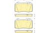 Фото Колодки тормозные MERCEDES-BENZ W163 98>05/W220 98>05/W129 передние Girling 6114549 Girling