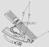 Фото Педаль акселератора электронная FAW Е3 Faw 1108010417 Faw