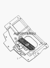 Фото Педаль тормозная FOTON 1099 (в сборе) () Foton 1124135400001 Foton