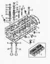 Фото Клапан впускной FOTON-1049A 1069 1099 1138 Foton T3142L072 Foton