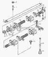 �Фото Штанга толкателя клапана Фотон 1099 Foton T31434307 Foton