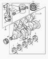 Фото Шатун поршня Lovol Foton 1041 1049A 1069 1093 1099 Foton T4115C211 Foton