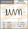 Фото Пружина подвески MASUMA front PRESAGE/ U30 Masuma CS2003 Masuma