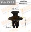 Фото КЛИПСА КРЕПЕЖНАЯ     1731-KJ Masuma KJ1731 Masuma