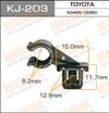 Фото Клипса (пистон) KJ-203 MASUMA Masuma KJ203 Masuma