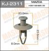 Фото КЛИПСА КРЕПЕЖНАЯ MASUMA 2311-KJ Masuma KJ2311 Masuma