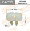 Фото КЛИПСА КРЕПЕЖНАЯ      705-KJ Masuma KJ705 Masuma