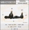 Фото 465115 Шаровая опора Masuma MB-C1001R Masuma MBC1001R Masuma
