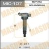 Фото КАТУШКА ЗАЖИГАНИЯ TOYOTA 4RUNNER MASUMA MIC-107 Masuma MIC107 Masuma