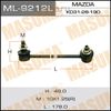 Фото Стойка стабилизатора (линк) MASUMA rear MAZDA / CX5 11- LH Masuma ML9212L Masuma