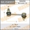 Фото Стойка стабилизатора (линк) MASUMA   rear  MAZDA6 Masuma MLC4007 Masuma