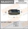 Фото гайка колесная! M12x1.25\ Nissan Navara 04>/Pathfinder 05>/Teana 08> Masuma MLS011 Masuma