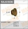 Фото Гайка ступицы М22х1,5 MASUMA MLS506 Masuma MLS506 Masuma