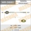 Фото MASUMA Тяга рулевая MR-3880 Masuma MR3880 Masuma