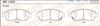 Фото Колодки тормозные TOYOTA CARINA E (T190), COROLLA (E100, E110), CAMRY (V10, V20) передние MASUMA Masuma MS1322 Masuma