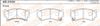 Фото колодки дисковые перед.!\ Nissan Almera 1.4/1 Masuma MS2356 Masuma