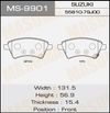 Фото Колодки тормозные Suzuki SX4 06- передние MASUMA Masuma MS9901 Masuma