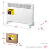 Фото STEHER 1.5 кВт электрический конвектор SCE-1500 Steher SCE1500 Steher