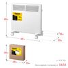 Фото STEHER Е серия 0.5 кВт, электрический конвектор (SCE-500) Steher SCE500 Steher