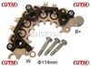 Фото Диодный мост генератора NISSAN PATHFINDER 00- Utm EH0739A Utm