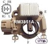 Фото Регулятор напряжения Honda K20/24A D15B D17A RD4/5/6/7 EU1/2/3/4 ES1/2/3 Utm RM3851A Utm