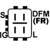 Фото Регулятор генератора Denso IN369 Utm RN6369A Utm