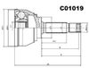Фото Шрус наружный 25*50*25 Lantra Elantra XD Sangsin C01019 Sangsin