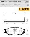 Фото Колодки передние NISSAN ALMERA CLASSIC B10, ALMERA N16 GP1156 Sangsin GP1156 Sangsin