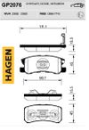 Фото Колодки задние CHRYSLER SEBRING 07-10 GP2076 Sangsin GP2076 Sangsin