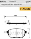 Фото Колодки передние NISSAN MURANO (Z50) GP2107 Sangsin GP2107 Sangsin