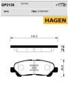 Фото Колодки тормозные задние TOYOTA Highlander Sangsin GP2136 Sangsin