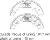 Фото олодки ст.тормоза HYUNDAI COUNTY/HD65/72/78 Sangsin SA159 Sangsin