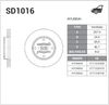 Фото диск тормозной sd1016/sangsin brake Sangsin SD1016 Sangsin