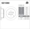 Фото SD1080_диск тормозной задний!\ Hyundai Getz, KIA Rio 1.3/1.4/1.6/1.5CR Sangsin SD1080 Sangsin