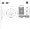 Фото Диск тормозной задний Solaris (2011.1 - 2016) Sangsin SD1087 Sangsin