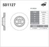 Фото Тормозной диск GENESIS передний 51712B1100 SANGSIN Sangsin SD1127 Sangsin